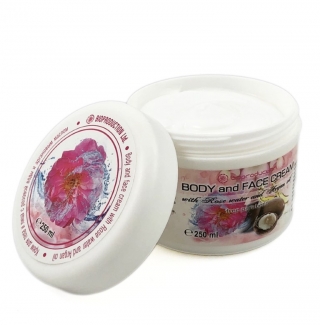 Face cream with rose water and Argan oil 275g