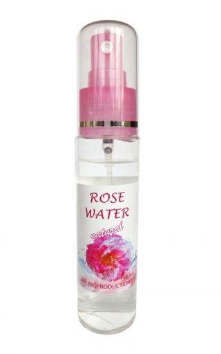 Rose water spray 75g - 100% pure natural product produced by distillation of Rosa Damascena. 