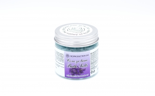 Scented bath salt with oil bearing rose blossom Rose/ Lavender